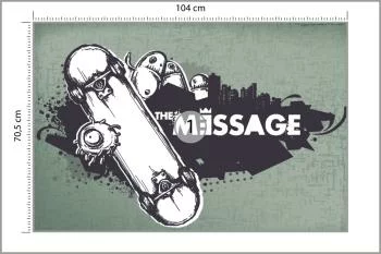 Fototapeta Skateboarding Styl Graffiti - obrazek 3