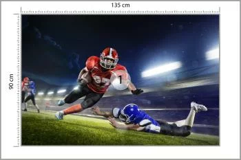 Fototapeta Futbol Amerykański Na Stadionie - obrazek 3