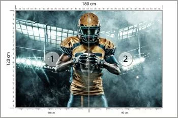 Fototapeta Amerykański Sportowiec - obrazek 3