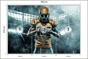 Fototapeta Amerykański Sportowiec - obrazek 3