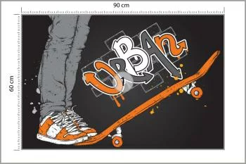 Fototapeta Skater I Deskorolka - obrazek 3