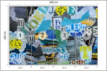 Fototapeta Kolorowe Gazety - obrazek 3