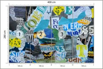 Fototapeta Kolorowe Gazety - obrazek 3