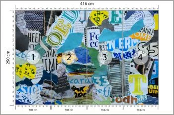Fototapeta Kolorowe Gazety - obrazek 3