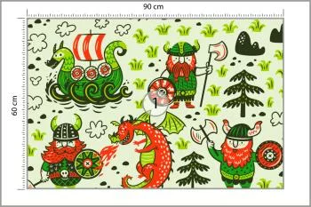 Fototapeta Wikingowie I Smoki - obrazek 3