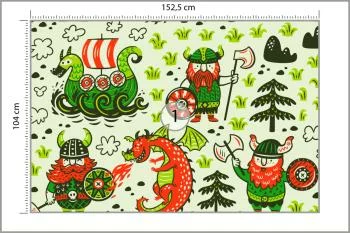 Fototapeta Wikingowie I Smoki - obrazek 3
