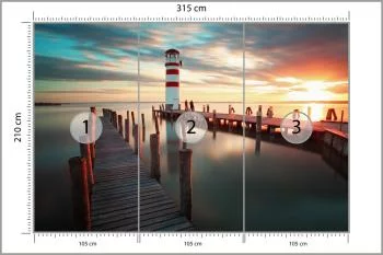 Fototapeta Pomost 3D - obrazek 3