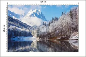 Fototapeta Góry Zima - obrazek 3