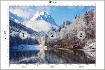 Fototapeta Góry Zima - obrazek 3