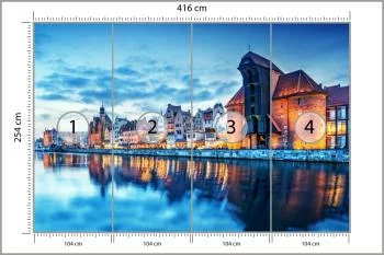 Fototapeta Gdańsk Stare Miasto - obrazek 3