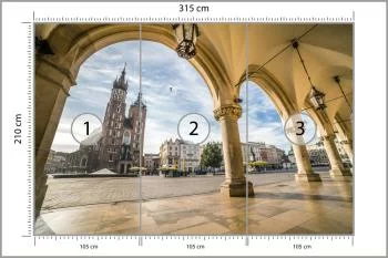 Fototapeta Krakowski Rynek - obrazek 3