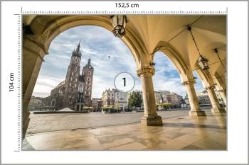Fototapeta Krakowski Rynek - obrazek 3