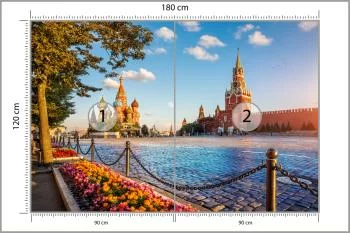 Fototapeta Letni Wieczór Na Placu Czerwonym - obrazek 3