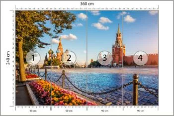 Fototapeta Letni Wieczór Na Placu Czerwonym - obrazek 3