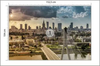 Fototapeta Warszawska Panorama - obrazek 3