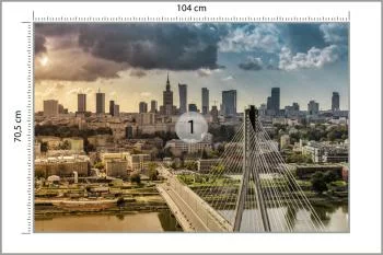 Fototapeta Warszawska Panorama - obrazek 3