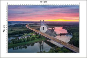 Fototapeta Most Rędziński We Wrocławiu - obrazek 3
