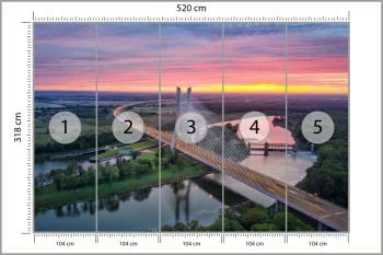 Fototapeta Most Rędziński We Wrocławiu - obrazek 3