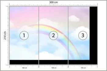 Fototapeta Tęcza Na Niebie - obrazek 3