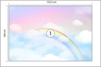 Fototapeta Tęcza Na Niebie - obrazek 3