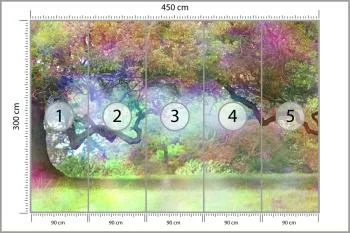 Fototapeta Magiczny Kolorowy Las - obrazek 3