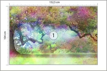 Fototapeta Magiczny Kolorowy Las - obrazek 3