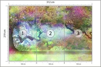 Fototapeta Magiczny Kolorowy Las - obrazek 3