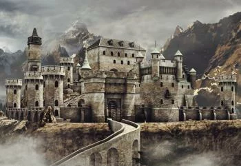 Fototapeta Średniowieczny Zamek Fantasy - obrazek 2