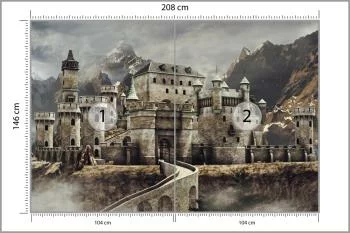 Fototapeta Średniowieczny Zamek Fantasy - obrazek 3