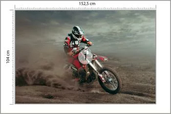 Fototapeta Wyczynowy Cross Na Pustyni - obrazek 3