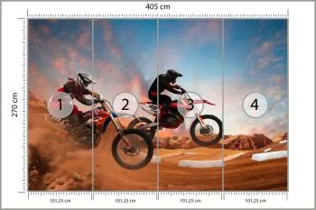 Fototapeta Wyścig Motocyklowy - obrazek 3