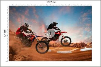 Fototapeta Wyścig Motocyklowy - obrazek 3