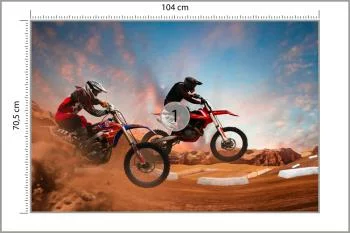 Fototapeta Wyścig Motocyklowy - obrazek 3
