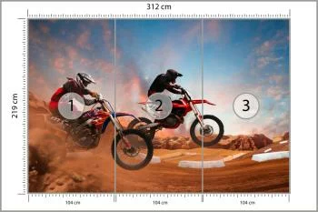 Fototapeta Wyścig Motocyklowy - obrazek 3