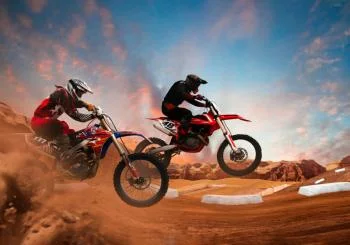Fototapeta Wyścig Motocyklowy - obrazek 2