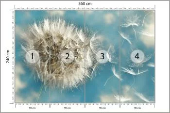 Fototapeta Dmuchawiec 3D - obrazek 3