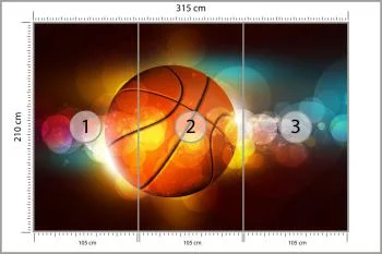 Fototapeta Piłka Koszykowa - obrazek 3