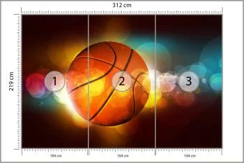 Fototapeta Piłka Koszykowa - obrazek 3