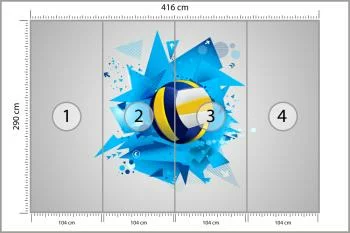 Fototapeta Piłka Siatkowa - obrazek 3