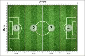 Fototapeta Stadion Z Lotu Ptaka - obrazek 3