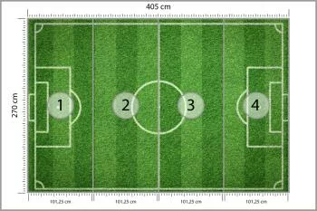 Fototapeta Stadion Z Lotu Ptaka - obrazek 3