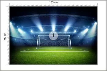 Fototapeta Bramka Na Stadionie - obrazek 3