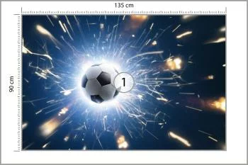 Fototapeta Piłka Wśród Iskier - obrazek 3