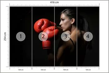 Fototapeta Piękna Bokserka - obrazek 3
