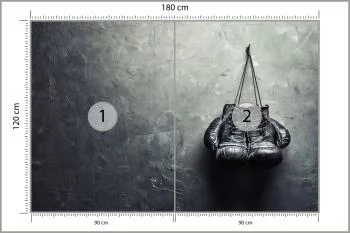 Fototapeta Stare Rękawice Bokserskie - obrazek 3
