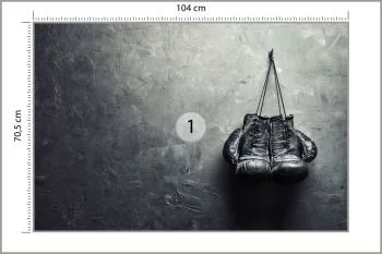Fototapeta Stare Rękawice Bokserskie - obrazek 3