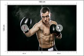 Fototapeta Bokser Muay Thai - obrazek 3