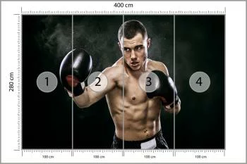 Fototapeta Bokser Muay Thai - obrazek 3