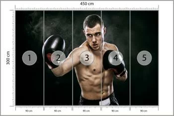 Fototapeta Bokser Muay Thai - obrazek 3
