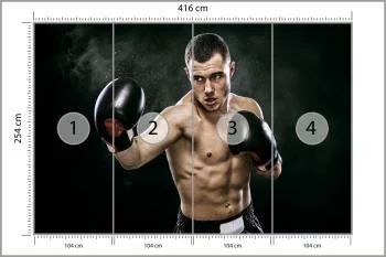 Fototapeta Bokser Muay Thai - obrazek 3